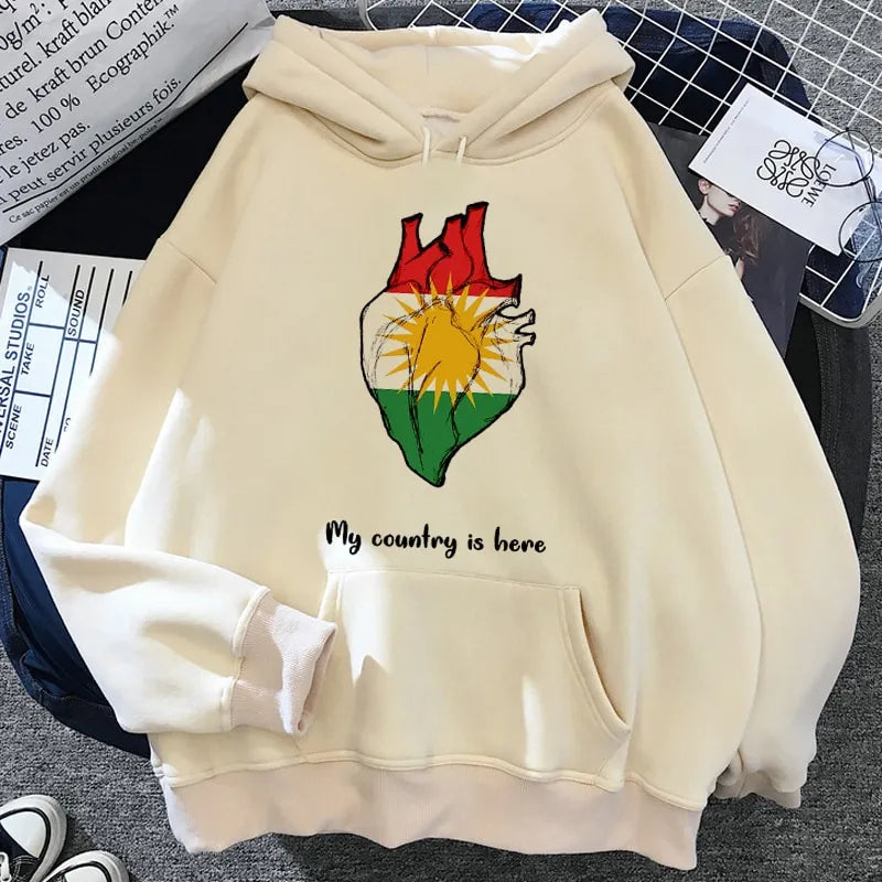 Kurdistan Hoodies for Men and Woman