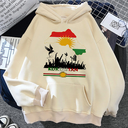 Kurdistan Hoodies for Men and Woman